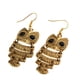 thumbnail image 4 of Conjunto de Colgante y Pendientes de Búho Vintage Sunnimix, 4 of 8