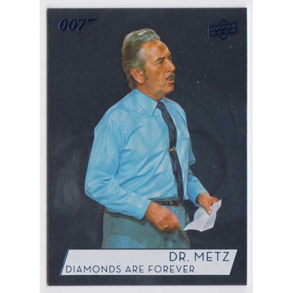 2019 Upper Deck 007 James Bond Collection Silver Foil #52 Near Mint Trading Card
