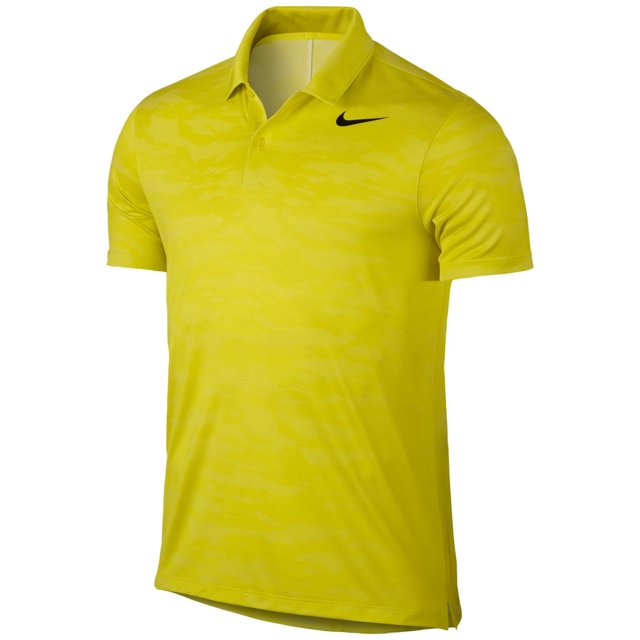 Nike Icon Dri-Fit - Polo de rugby para hombre, color amarillo, XL