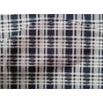 thumbnail image 4 of oneOone Cotton Poplin Fabric Check Kasuri Printed Fabric 1 Yard 42 Inch Wide, 4 of 4