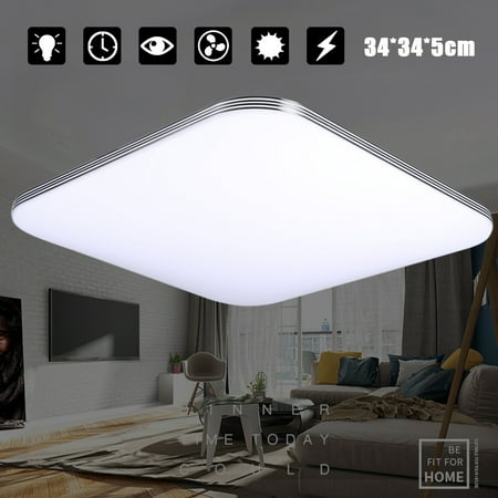 24w Modern Led Square Flush Mount Pendant Ceiling Light Fixtures 24w Modern Led Square Flush Mount Pendant Ceiling Light Fixtures Clearance For Home Kitchen Bathroom Bedroom Living Room Lighting 30 30cm 34 34cm