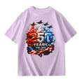thumbnail image 4 of Byoo Oversized Tee Shirt for Big Girl America's 250th Anniversary Airplane Printed Tshirt Pullover Top, 4 of 4