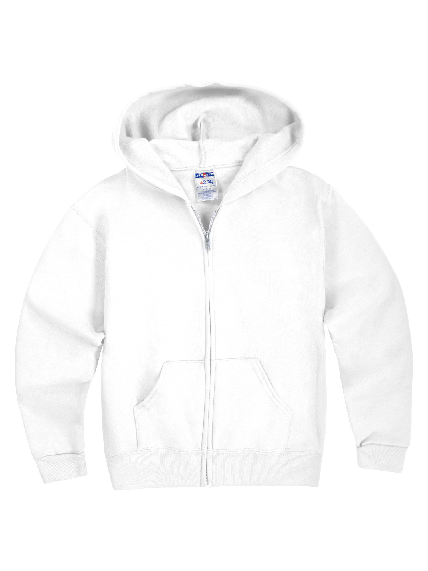jerzees zip up hoodie