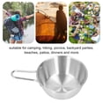 thumbnail image 4 of BIMZUC 304 Stainless Steel Anti‑Scalding Bowl with Handle – 7.9” Korean‑Style Rice Noodle & Soup Dish, Silver, 4 of 6