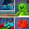 thumbnail image 6 of Tikeitoo Glow in The Dark Yarn for Crocheting and Knitting- Yarn for Beginners with Easy-to-See Stitches; Worsted-Weight Medium #4; Beginners Crochet Kit, 6 of 8