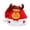 B, variant on Leeye 3D Christmas Hats Santa Reindeer Bear Snowman Xmas Party Hat Holiday Costume for Adult 40cm 1pc