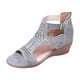 thumbnail image 1 of Amzcrzy Zapatos de mujer,Zapatos de mujer,Zapatillas de mujer, Sandalias cómodas con cuña y hebilla para mujer Sandalias Mujer Zapatillas De Casa, 1 of 6