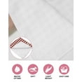 thumbnail image 4 of Country Star Plaid Dish Towels Set, Waffle Weave Kitchen Towels 4 Pieces, Retro Red American Farm Barn Berry Microfiber Hair Face Bath Tea Towel Absorbent Quick Drying Cleaning Dish Cloths, 12"x12", 4 of 7