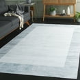 thumbnail image 3 of SAFAVIEH Malibu Antonio Striped Machine Washable Area Rug, Ivory/Grey, 9' x 12', 3 of 12