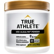 True Athlete Kre Alkalyn - Helps Build Muscle, Gain Strength & Increase Performance, Buffered Creatine - NSF Certified For Sport (3.5 Ounces Powder)