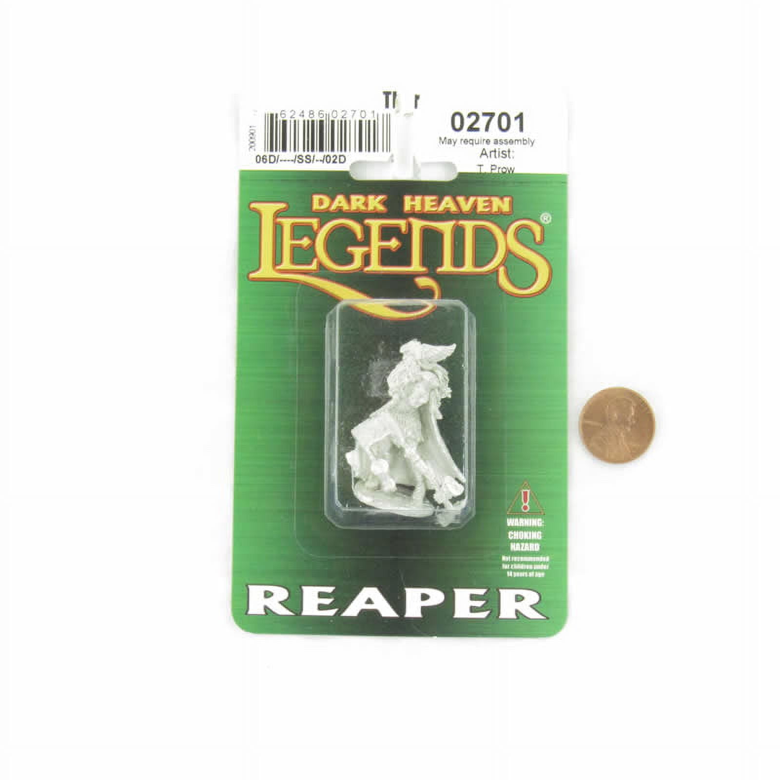 Reaper Miniatures 03107 Fynch Brassfrog Gnome Bard - Dark Heaven Legends  Metal for sale online