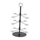 thumbnail image 3 of Soporte para árboles de cócteles, estante de almacenamiento de 3 niveles con 12 soportes, estante de almacenamiento para copas de vino para negro, 3 of 8