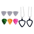 thumbnail image 1 of Guitar Pick Holder Necklace with 6 Picks Compact Guitar Picks Keeper Guitar Pick, 1 of 5