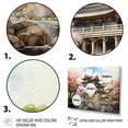 thumbnail image 3 of Designart "Imperial Palace China Art painting II" China Art Canvas Print, 3 of 5