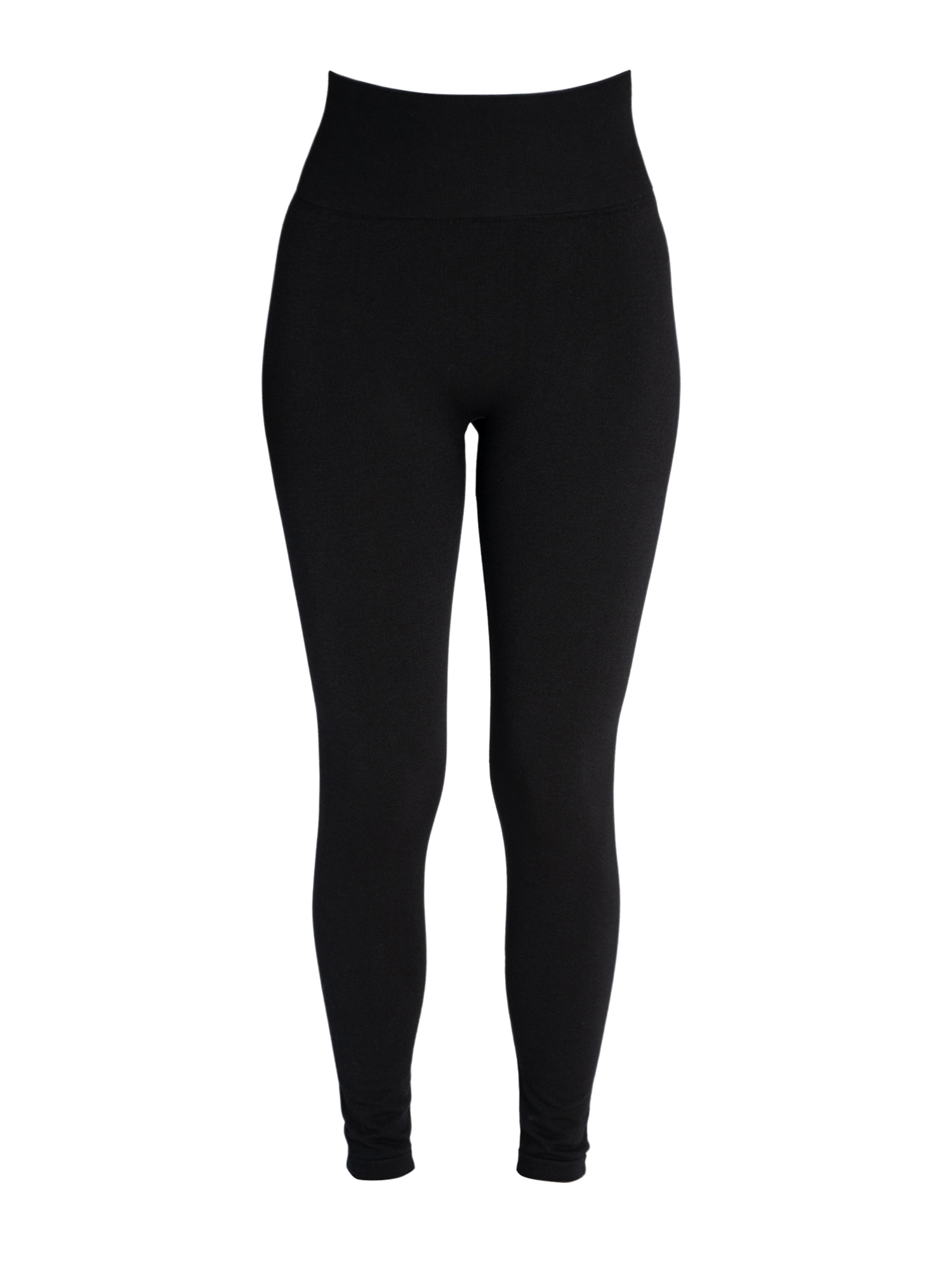 MUK LUKS Women's 2 Pair Jersey Fleece Lined Leggings, 2 Pack, Sizes S/M to 1X/2X