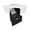 Black, variant on R3ASAL-N830-HZ-WAC Lighting-Aether-15.5W 3000K 85CRI 25 degree 1 LED Square Adjustable Invisible Trim in Functional Style-5.25 Inches Wide by 3.88