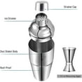 thumbnail image 3 of 750 ml Cocktail Maker Set, Martini Drink Shaker, Home Liquor Cobbler Shaker, Stainless Steel bar shakers for Cocktail Making kit Gift, 3 of 4