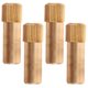 thumbnail image 1 of Nestingho 4Ud Pins De Soporte Para Estantes De Latón Puro Dorado Resistentes Y Decorativos Para Gabinetes Y Muebles, 1 of 6