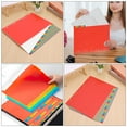 thumbnail image 3 of Miangastore Folder Tabs For Binders Red Plastic For Document Organization 2 Sets, 3 of 8