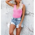 thumbnail image 3 of Yesfashion Womens V Neck Sleeveless Sweaters Vest Casual Knit Pullover Tank Tops Summer Cami Shirt, 3 of 5