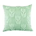 thumbnail image 2 of Vfedsrsge 18x18 Green Decorative Pillow Cover - Festive Polyester Sofa Pillowcase, Living Room & Bedroom Decor, One-Sided Pattern, Easy Clean, 2 of 6