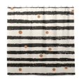 thumbnail image 2 of Yayeee Shower Curtain with Hooks 72"x72" Waterproof Fabric Bathroom Hanging Decor, Black Stripes, 2 of 5