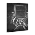 thumbnail image 2 of Stupell Industries Industrial Cinema & Director's Chair Canvas Art, 30 x 40, by Kim Allen, 2 of 7
