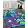 thumbnail image 2 of Ahgly Company Indoor Rectangle Patterned Mint Green Area Rugs, 2' x 4', 2 of 6