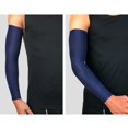thumbnail image 2 of Arm Sleeves Protective Anti-UV Unisex Arm Wrap Guard Sleeve for Outdoor-XXL,Dark Blue, 2 of 8