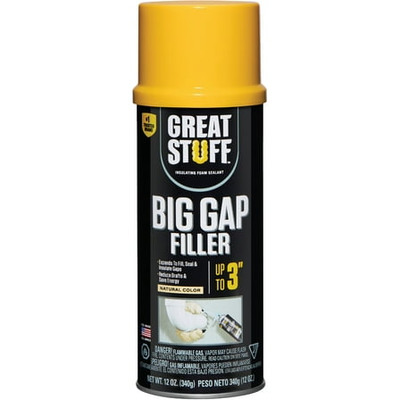 DuPont Great Stuff Big Gap Filler Insulating Foam Sealant 12 Oz., Cream