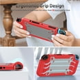 thumbnail image 3 of Funda protectora para consola Nintendo Switch OLED con ranura para cartuchos de juegos, 3 of 9