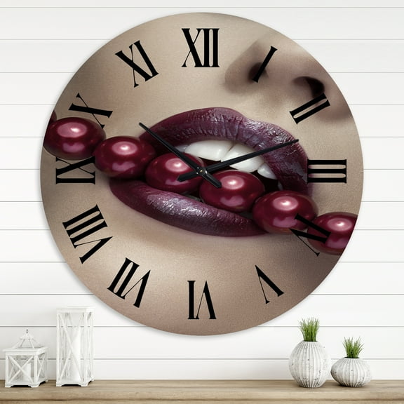 Designart 1 in Quartz Modern/Contemporary Wall Clock