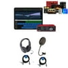 Scarlett Solo 3rd Gen USB Interface with Software Suite, Bundle with Nady QH-200 Stereo Headphones & H&A Pop Filter