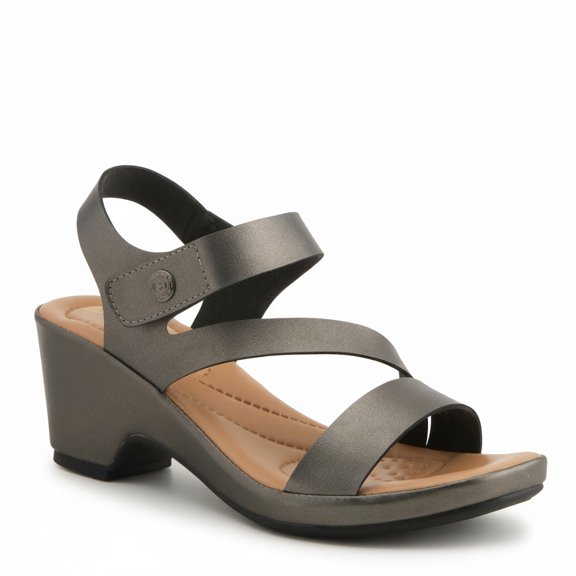 Patrizia Guillen Women's Wedge Sandal with Lightweight Comfort and Adjustable Fit