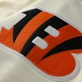 thumbnail image 4 of Men's Profile Oatmeal Cincinnati Bengals Big & Tall Chest Print and Logo Short Sleeve Pullover Hoodie, 4 of 4