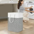 thumbnail image 2 of 1*Dirty Clothes Basket Laundry Basket Laundry Basket Can Be Folded With Long and Short Handles for Easy Carrying and Cleaning Freestanding for Bedroom Bathroom Home Textile Storage, 2 of 9