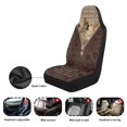 thumbnail image 6 of HUISEFOR Corgi Dog Car Seat Covers 2 Pieces Breathable Car Seat Covers Front Seats Only Elastic Polyester Easy to Installation Universal Size Fit for Most Cars SUV, 6 of 7
