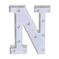 thumbnail image 4 of Alphabet LED Letter Lights Light Up White Plastic Letters Standing Hanging N, 4 of 5