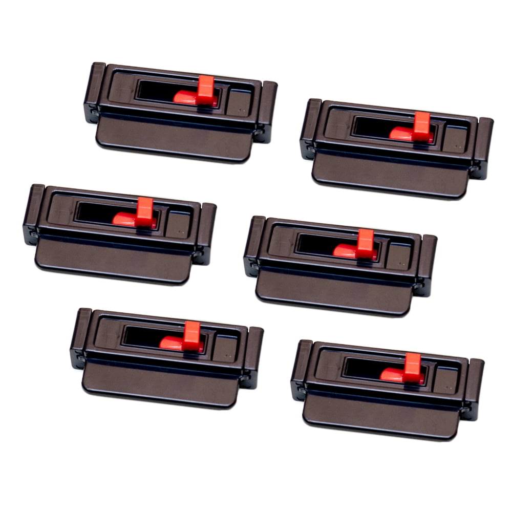 Seat Belt Tension Adjuster (Universal 6Pack Black) Relieves