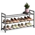 thumbnail image 1 of Expandable Shoe Rack for Closet \uC\uD Adjustable Shoe Rack for Small Space Small Shoe Organizer for Front Door Sturdy Metal, 1 of 6