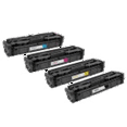 thumbnail image 1 of Zoomtoner Compatible Canon 045H Laser Toner Cartridge Set High Yield Black Cyan Magenta Yellow for Canon Color ImageClass LBP-612CDW, 1 of 1