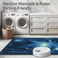thumbnail image 5 of ODIKA 6'x9' Machine Washable Non-Slip Area Rug, Vibrant Cosmic Fantasy High Traffic Rug, Blue, 36427, 5 of 7