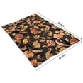 thumbnail image 4 of Pioneer Flower Floral Print Pattern Blanket,Comfortable Soft Flannel Throw Blanket,All Season,Warm Lightweight Blankets for Sofa Bed Couch Living Room Chair,40"x50", 4 of 4