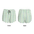 thumbnail image 3 of Fotbe Green polka dots Pattern Womens High Waist Running Shorts Athletic Workout Quick Dry Shorts for Women with Pockets Gym Yoga Summer Shorts-Medium, 3 of 7