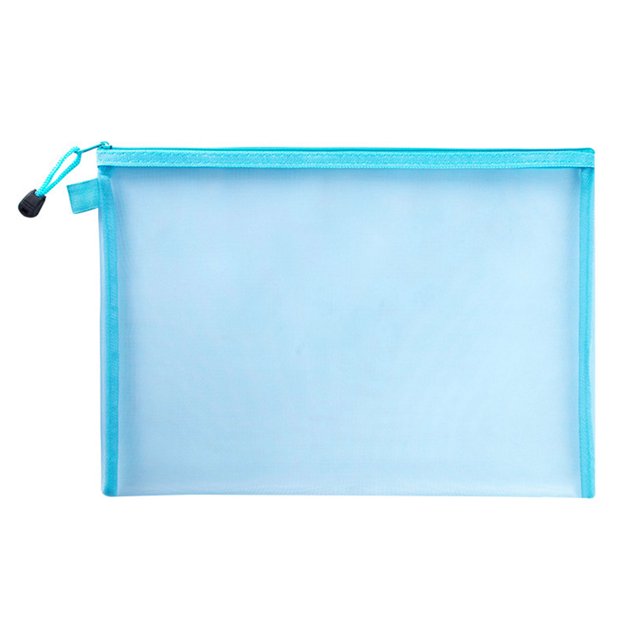 Homerr File Holder File Holder Storage with Lanyard Zipper Closure Large Capacity Waterproof Transparent Document Organizer Office Supplies Lightweight File Organizer