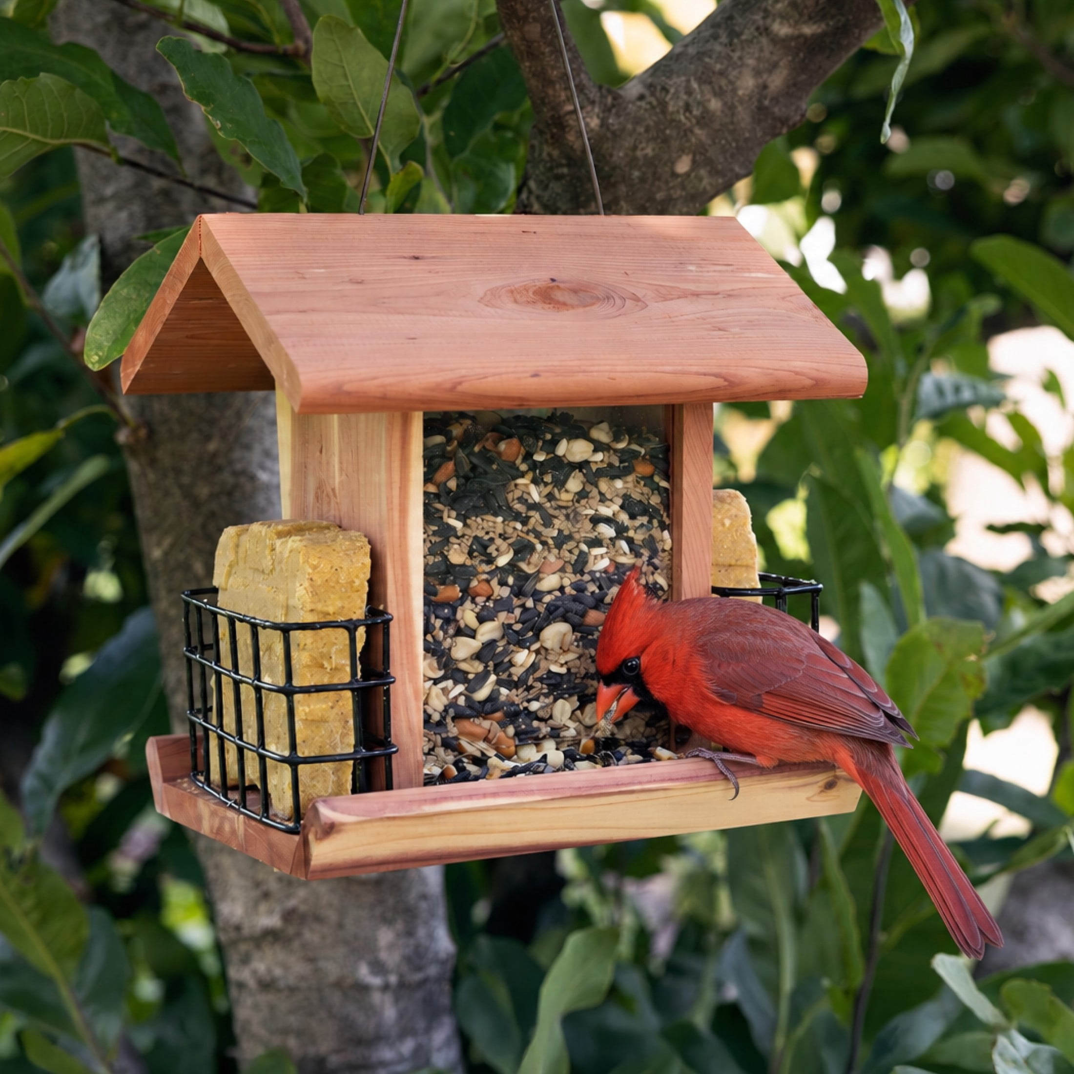 Pennington Cedar Deluxe Treater Feeder FF 2.5 Pounds