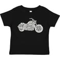 thumbnail image 3 of Inktastic Distressed Motorcycle Boys or Girls Toddler T-Shirt, 3 of 5