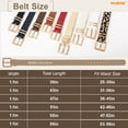 thumbnail image 7 of WHIPPY 3 Pack Women Leather Belts for Jeans Pants Casual Ladies Waist Belt for Dresses, 7 of 7