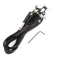 thumbnail image 2 of Cordón del clip del tatuaje, línea de fuente de alimentación del tatuaje del 1.8m Cable del tatuaje del silicón diseñado a medida, 2 of 8