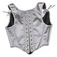 thumbnail image 4 of Mrat Shapewear Tank Tops Women Lace-Up Solid Fishbone Court Vintage Corset Straps Tank Tops Shapewear Womens Tank Tops Athletic S-31 Gray L, 4 of 7